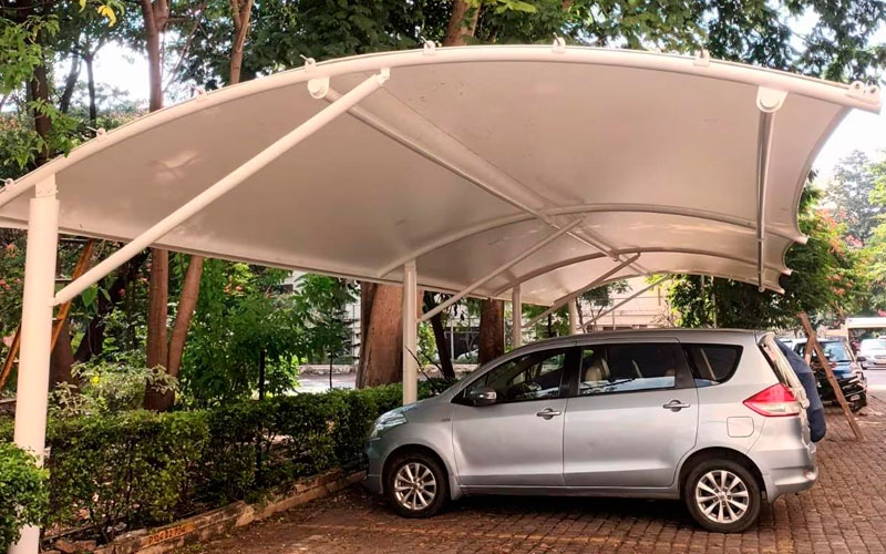 Car Parking Shed Fabrication